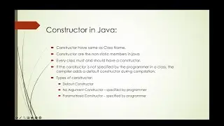 Constructor in java in hindi