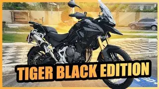 TESTAMOS A MOTO BIG TRAIL 1200 MAIS BARATA DO BRASIL *TRIUMPH TIGER 1200 BLACK EDITION*