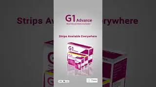 G1 Advance Blood Glucose Monitoring System #g1advance #glucometer