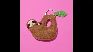 DIY Cute Sloth Keychain -- Ignite Studio Winter Maker Challenge