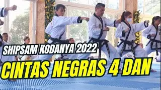 #Poomsae shipsam Cintas Negras Cuarto Dan #Kodanya2022 #pateandolasemana
