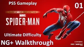 Marvel's Spider-Man | NG+ Walkthrough Part-1 | Main Mission | The Main Event | Fisk Boss Fight