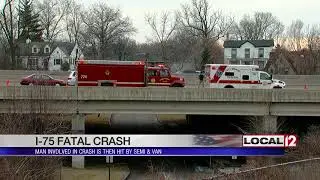 Pedestrian struck, killed on I-75 in Kenton County