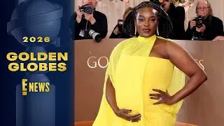Sinners' Wunmi Mosaku Debuts Pregnancy on Red Carpet | Golden Globes 2026