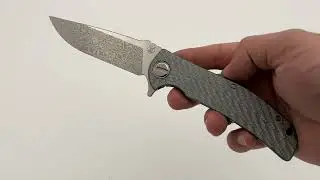 Shirogorov Knives Arctic Overkill - ZDI-VG - Titanium/Alutex - SRRBS (RJM Design) Knife From Recon 1