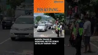 Insiden Tragis di Wonogiri: Motor Remuk setelah Tabrak Truk, Pengendara Tewas di TKP
