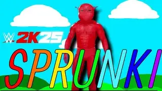 Sprunki Raddy WWE 2K25 CAW &ndash; How to Create Viral Raddy Character!