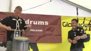 Neil Hall & Jacob Jorgensen (1 of 4) Lothian & Borders Police at Piping Live 2012