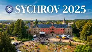 25. Skotské hry 2025 Sychrov - z nadhledu