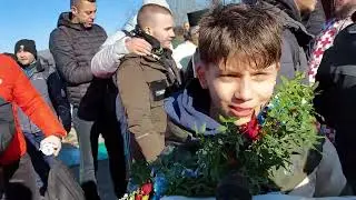 Tadija Mitić, prvi doplivao do Časnog krsta - izjava (Bogojavljenje) 19.01.2026.