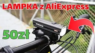 Ta tania lampka rowerowa z Ali daje radę!