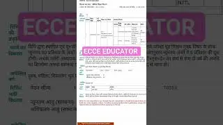 ECCE EDUCATOR #job #ecce #educator #song #balia