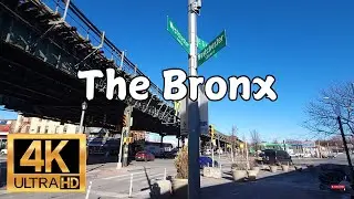 The Bronx Walking Tour🚶‍♂️Westchester Ave | 4K Ultra HD