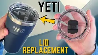 Yeti Rambler MagSlider Lid (Large) &ndash; Replacement & Upgrade!