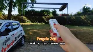 Automatyczna pergola tkaninowa Zen | SPIN Szczecin #pergolas #home #ogr&oacute;d
