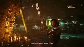 Cyberpunk 2077: Phantom Liberty - The Damned: Talk To Johnny at Dogtown Memorial Tree 