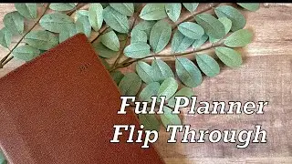 Full 2021 Planner Flip Through / Nagaoka Shoten A5 Biz Grid / No Talking