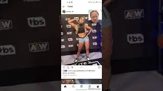 Tayconti - Famous People's Instagram Post (Aew)