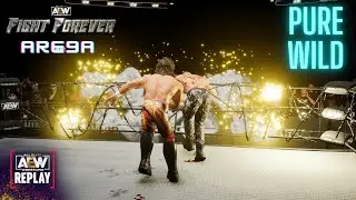 EXPLODING BARBED WIRE DEATH MATCH | AEW Fight Forever !