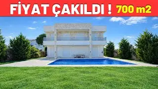 YEŞİLTEPE’DE 700 m2 4+1 EŞYALI SATILIK VİLLA-A636 #didim #villa #satılık 