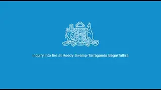 Reedy Swamp Fire Inquiry 2018/94889
