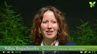 ECO15 London: Yuliya Rogachevska Nomadic Power