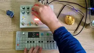 OP1 and Microcosm 7/8 trance sequence (Morning Loops 11)