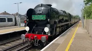 British Pullman passing through Rainham