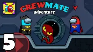 Crewmate Adventure: Animation Parkour - Gameplay part 5 - Level 51-60