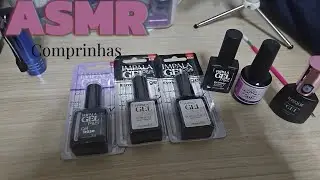 ASMR- NOVOS ESMALTES EM GEL- VOZ SUAVE