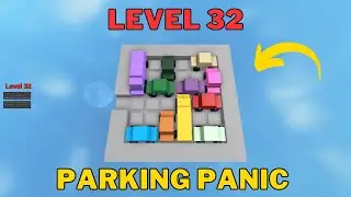 How To Solve Parking Panic Level 32 | Roblox