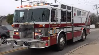 Woodlyn Fire Company Rescue 67 Responding