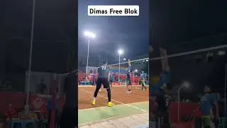Dimas Free Blok #volitarkam #volleyball #volitarkam #tarkamvoli #dimassaputra #dimassaputratarkam