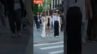 💓BEAUTIFUL GIRLS WALKING ON THE STREET IN MOSCOW #shorts #beautiful #fashion #girl  #youtubeshorts