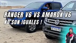 Amarok V6 vs Ranger V6 ¿Qué las hace únicas y diferentes?