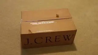 J.Crew Oar Stripe Italian Leather Derby's Unboxing