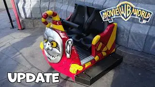 Great update at Movie World ! Scooby, Superman, Stunt Show & More!