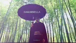 Samurai Ninja Sword Brolly Protection from Elements- everywhere you go for total protection!