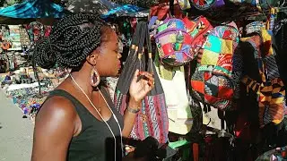 MAASAI MARKET IN NAIROBI KENYA