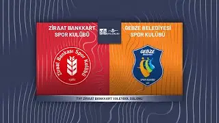 ZİRAAT BANKKART - GEBZE BLD. SMS Grup Efeler Ligi