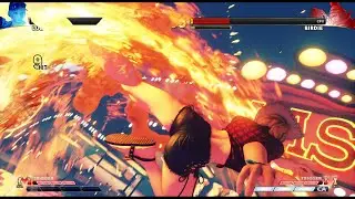 Street Fighter V: Champion Edition - Lucia Swimwear Barefoot mod