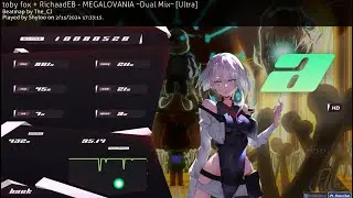 Osu | toby fox + RichaadEB - MEGALOVANIA ~Dual Mix~ [Ultra] HD 95,14% 9xMiss LOVED