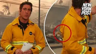 ABC&rsquo;s David Muir roasted for sprucing up &lsquo;svelte&rsquo; looks while reporting on deadly LA fires
