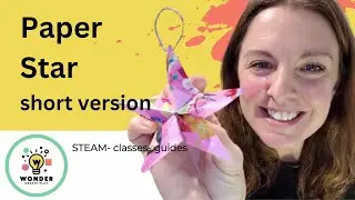 How to make a Paper Star DIY - short edited version