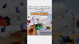 Space Rocket Mini Brick Build