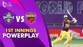 1st Innings Powerplay | Dubai Capitals VS Sharjah Warriorz | M 27 | DP World ILT20 | M3Y1J