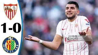 Sevilla vs Getafe 1-0 All Goals & Highlights 09/01/2021