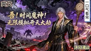 完结《吾！时间魔神！无限模拟开天大劫》穿越了，成为三千魔神之一。成为时间魔神，我能看见那条清晰的未来线那是混沌重开，洪荒初生……#動漫 #穿越#有声漫画#爽文#玄幻 #无敌