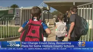 Many Ventura Schools May Be Forced To Delay Reopening Plans If COVID-19 Cases Spike