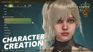 Monster Hunter Wilds - Female Character Creation (No Commentary)